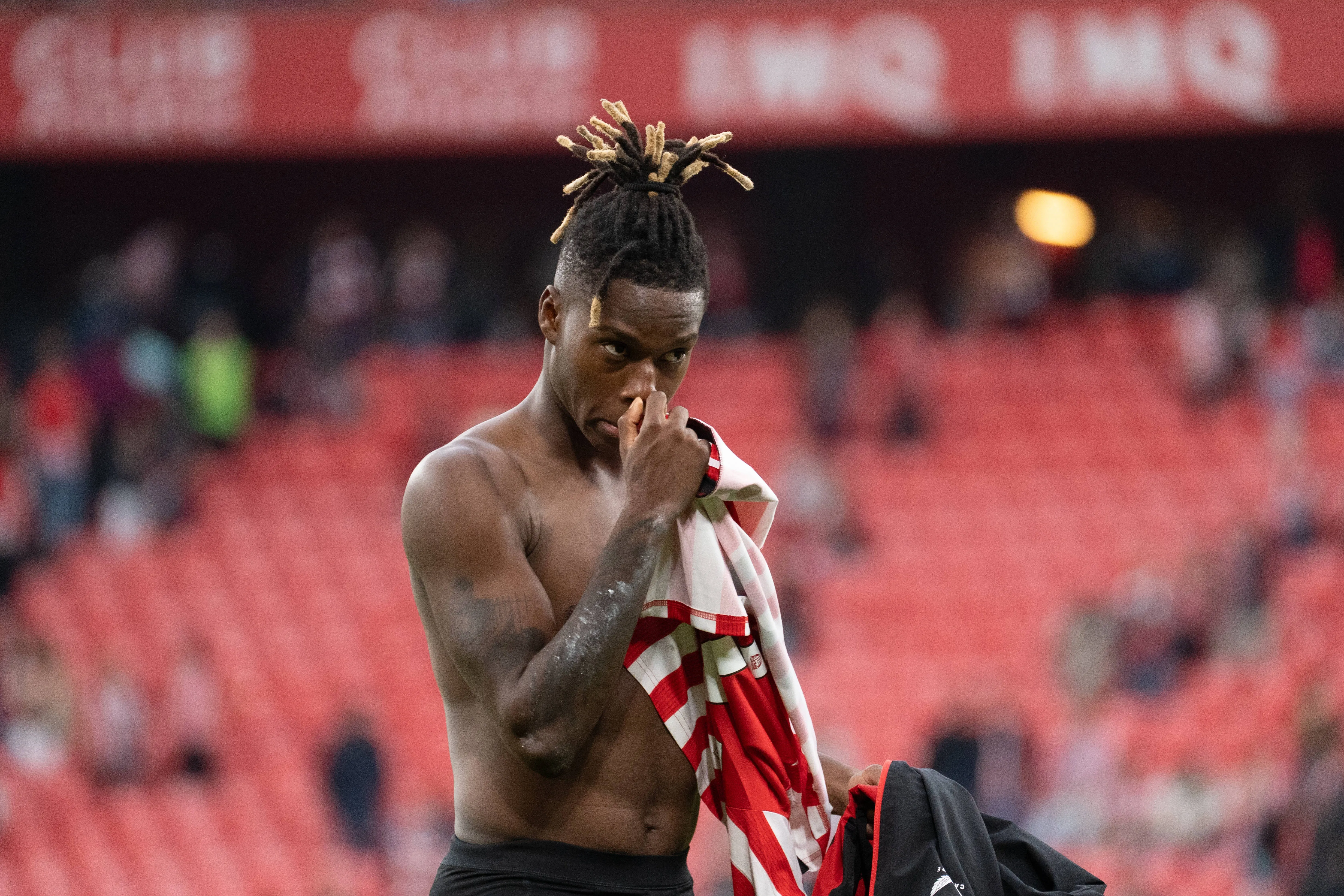 Nico Williams ap&oacute;s Athletic Bilbao 4 x 0 Getafe