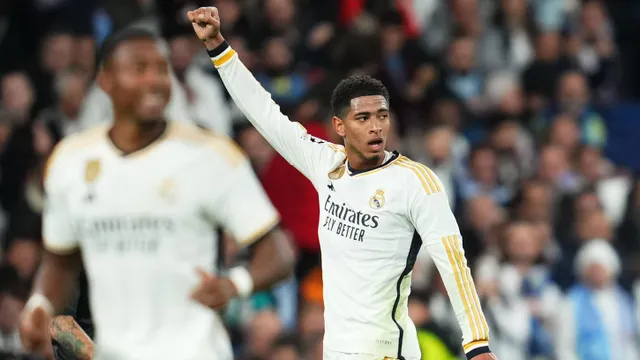 Gola&ccedil;o de Rodrygo e show de Bellingham: Real Madrid se imp&ocirc;s contra o Napoli no Bernab&eacute;u