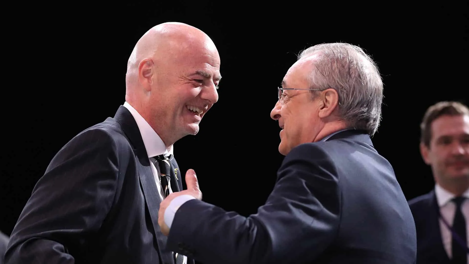 Florentino P&eacute;rez, presidente do Real Madrid, faz for&ccedil;a para tornar Superliga uma realidade