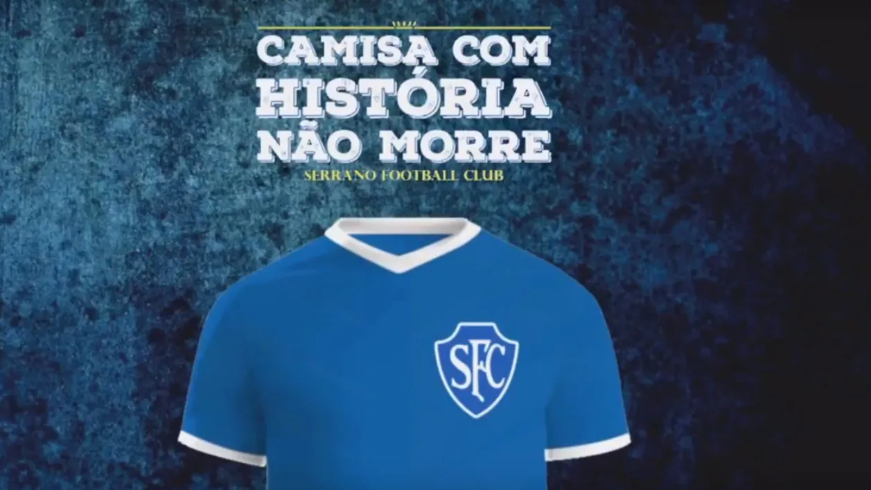 Camisa com hist&oacute;ria n&atilde;o morre: o Serrano precisa da sua ajuda para continuar existindo
