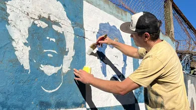 Maradona deixou marcas por onde passou, e n&atilde;o foi diferente em seu &uacute;ltimo clube