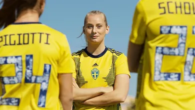 Camisa da Su&eacute;cia na Copa do Mundo trar&aacute; os rostos de mulheres inspiradoras da sociedade local