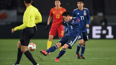 Poucos gols do meio-campo s&atilde;o t&atilde;o perfeitos quanto este, da sele&ccedil;&atilde;o japonesa