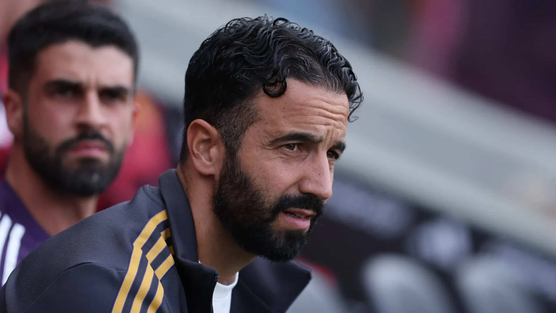 R&uacute;ben Amorim, t&eacute;cnico do Manchester United