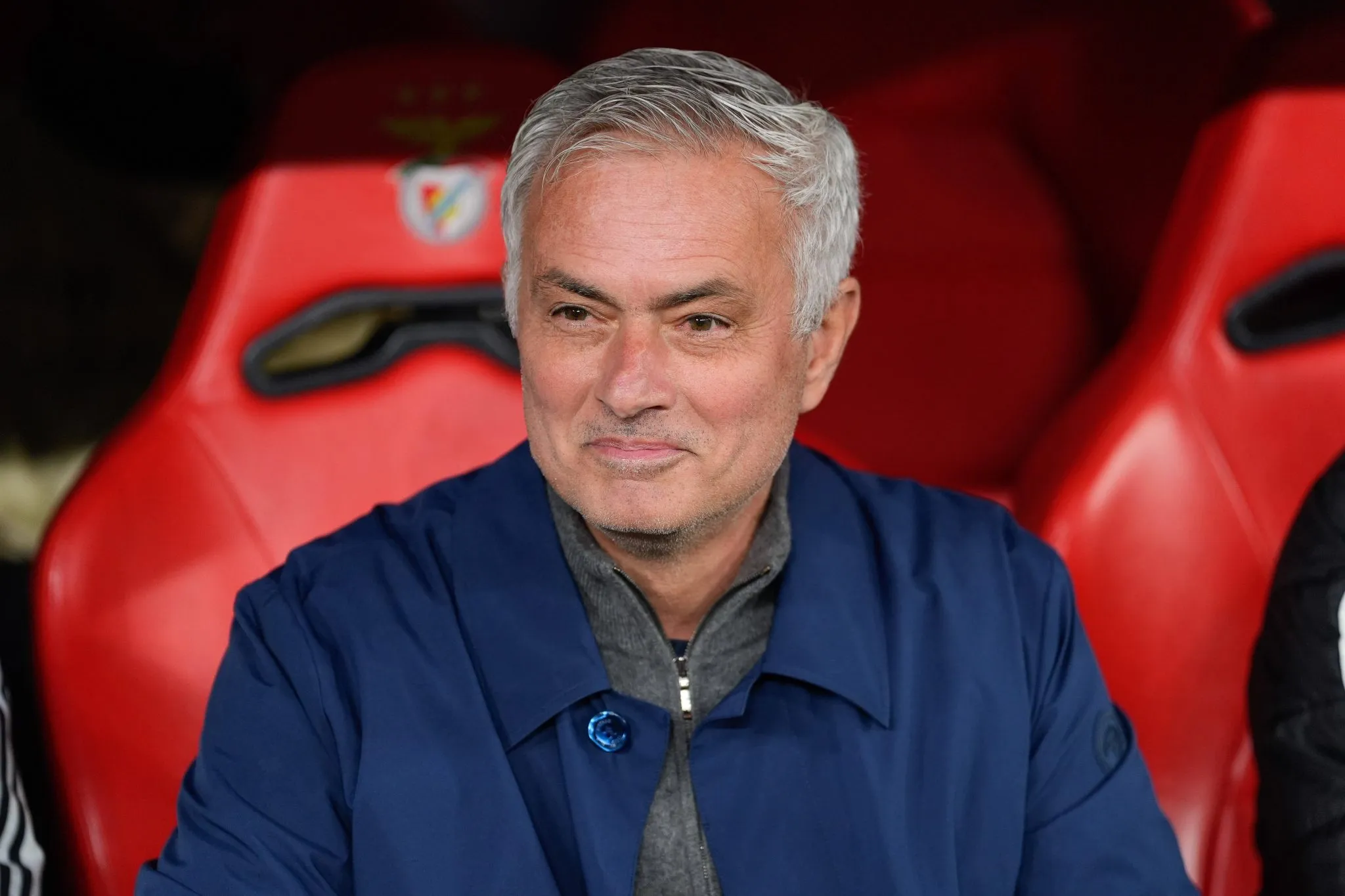 Jos&eacute; Mourinho, t&eacute;cnico do Benfica 