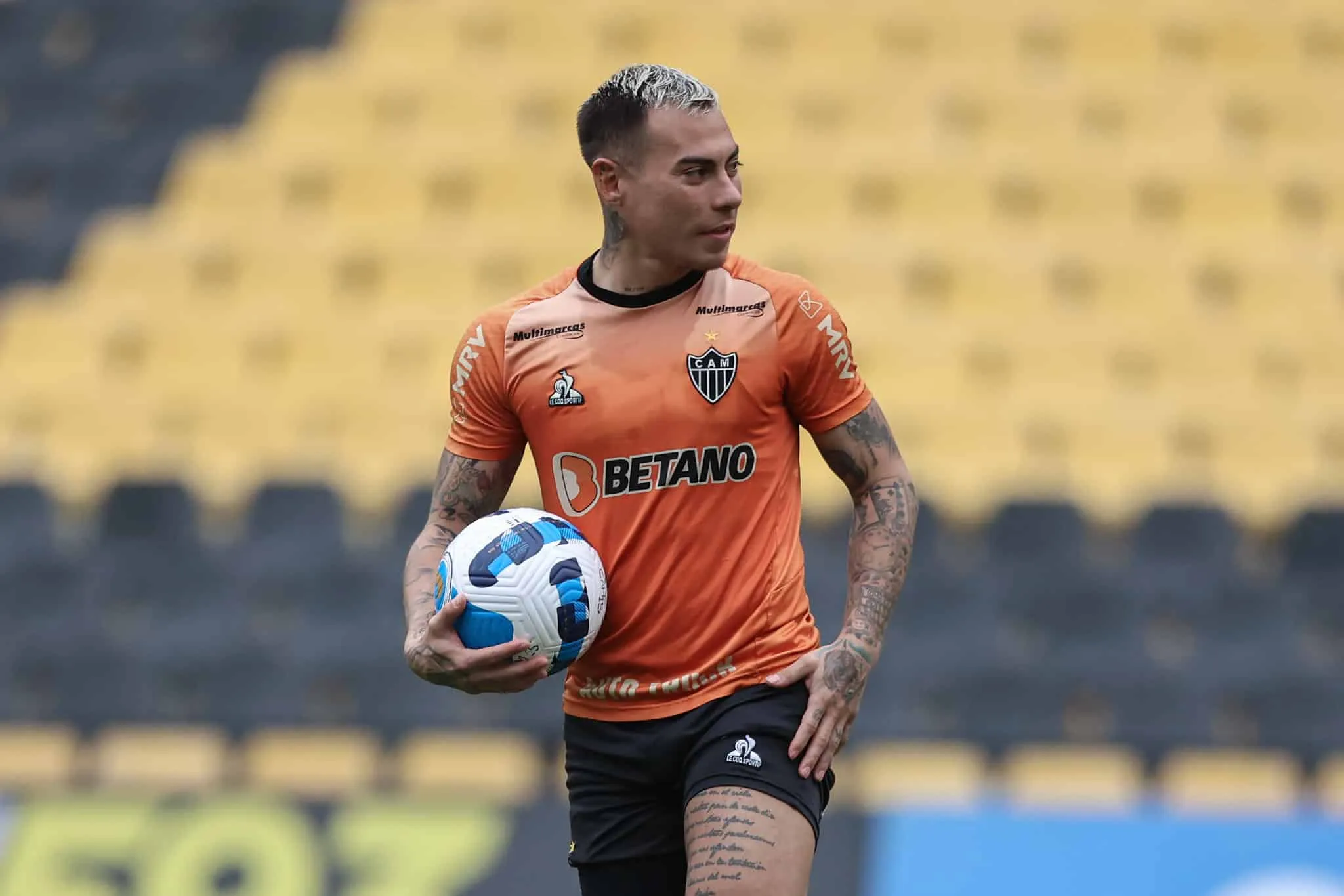 Vasco faz proposta ao atacante Vargas, que est&aacute; fora dos planos do Atl&eacute;tico-MG