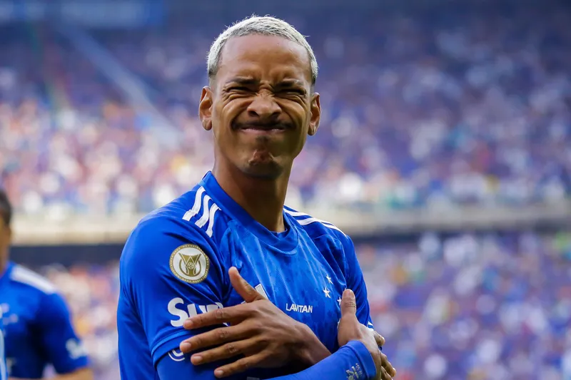 Matheus Pereira comemora gol contra o Corinthians no Brasileir&atilde;o 2024