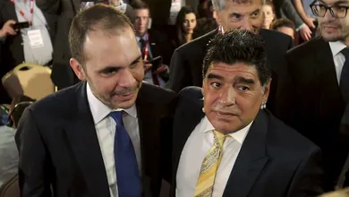 Maradona diz que ser&aacute; vice-presidente da Fifa na chapa do pr&iacute;ncipe Ali: &ldquo;Vou limpar todos&rdquo;
