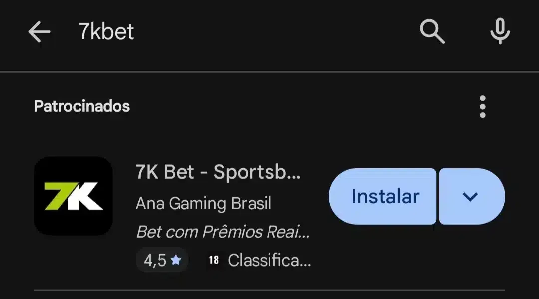 Bet7k app: saiba como apostar pelo celular em 2026