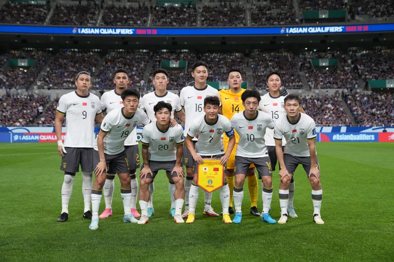 Sele&ccedil;&atilde;o Chinesa de Futebol. Foto: Icon Sport