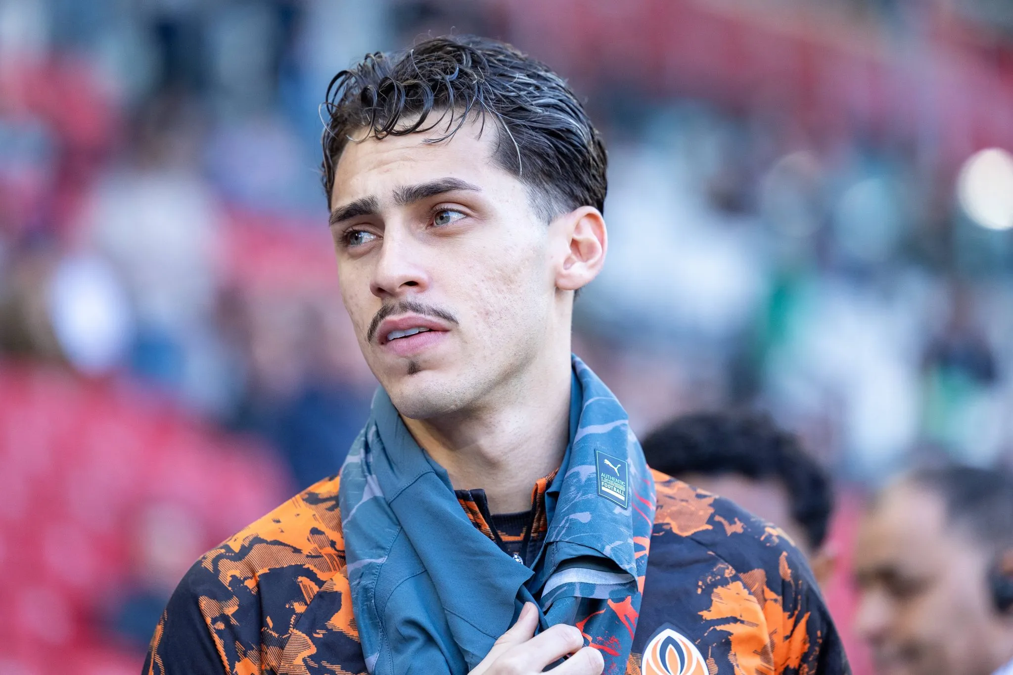 Marlon Gomes antes de partida do Shakhtar