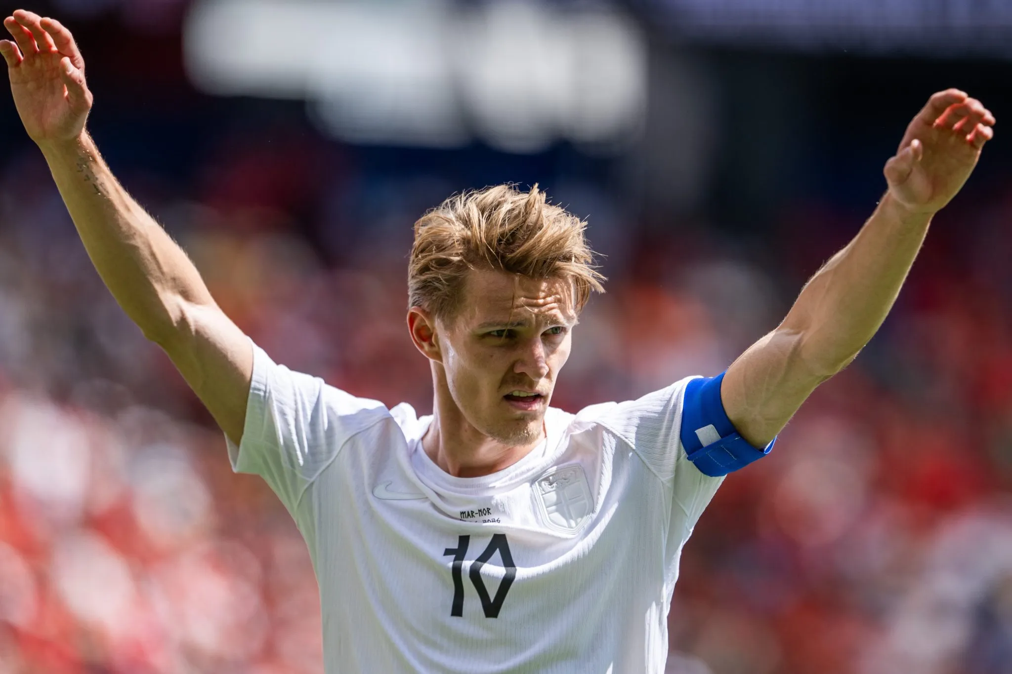 Odegaard marcou gol de empate contra Marrocos