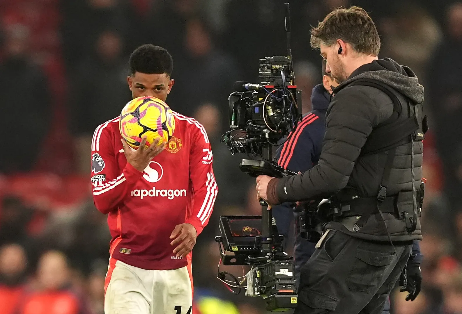 Amad Diallo, do Manchester United Foto: (IconSport)