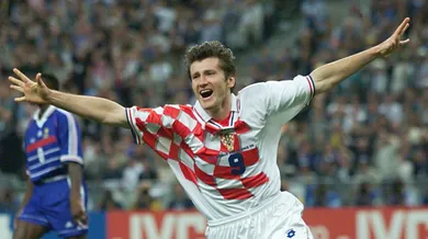 Os 50 anos de Suker, o artilheiro da Copa de 1998, o orgulho de um pa&iacute;s rec&eacute;m-formado