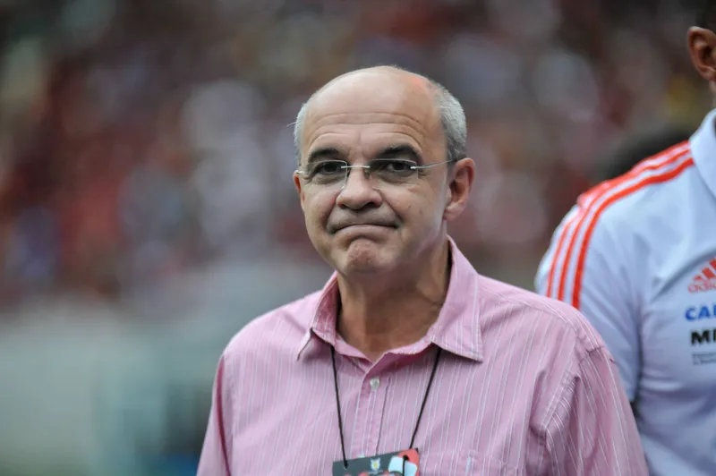 Eduardo Bandeira de Mello foi presidente do Flamengo at&eacute; o fim de 2018 (Foto: Imago)