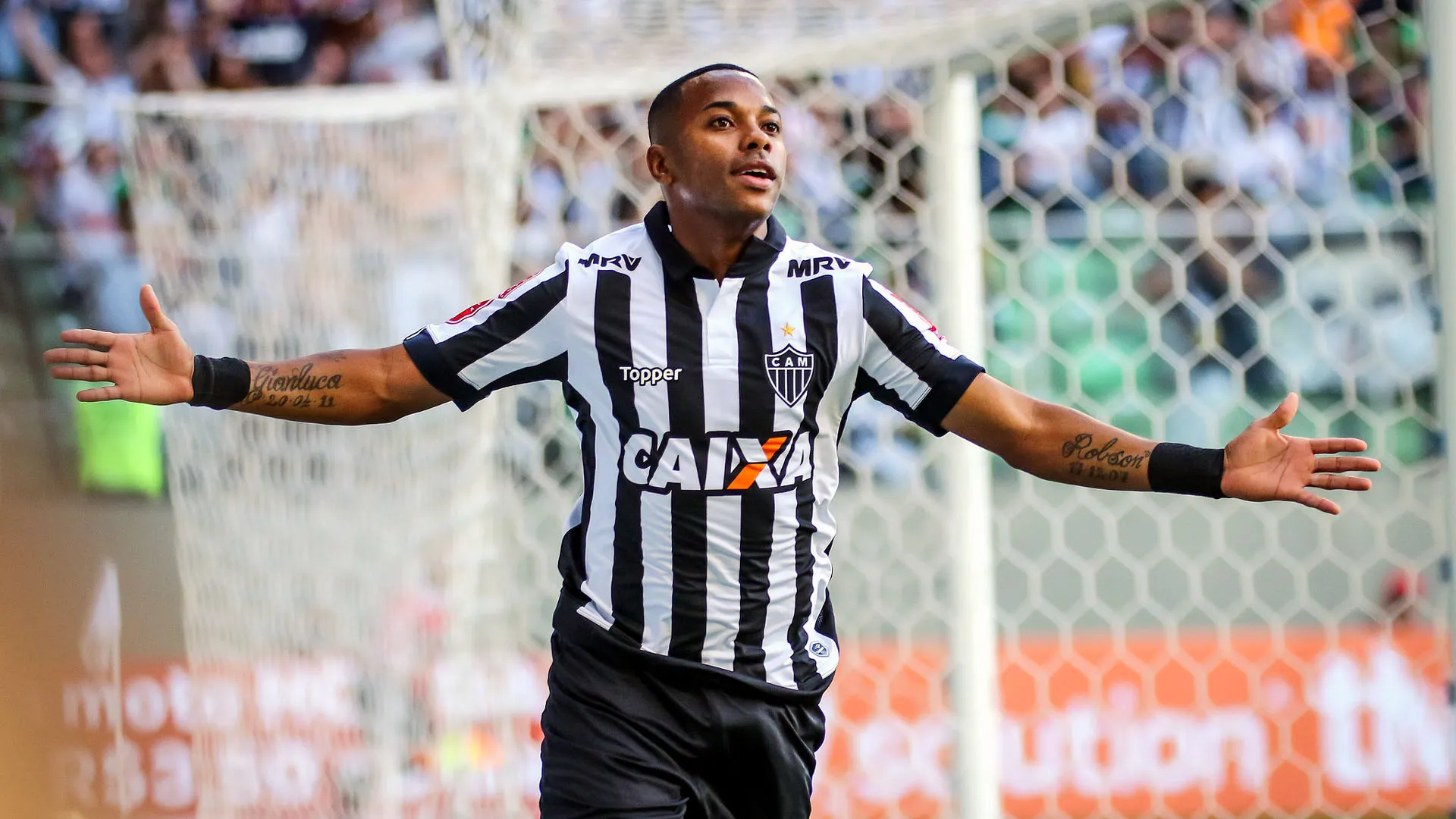Robinho, do Atl&eacute;tico Mineiro (Foto: Bruno Cantini / Atl&eacute;tico)