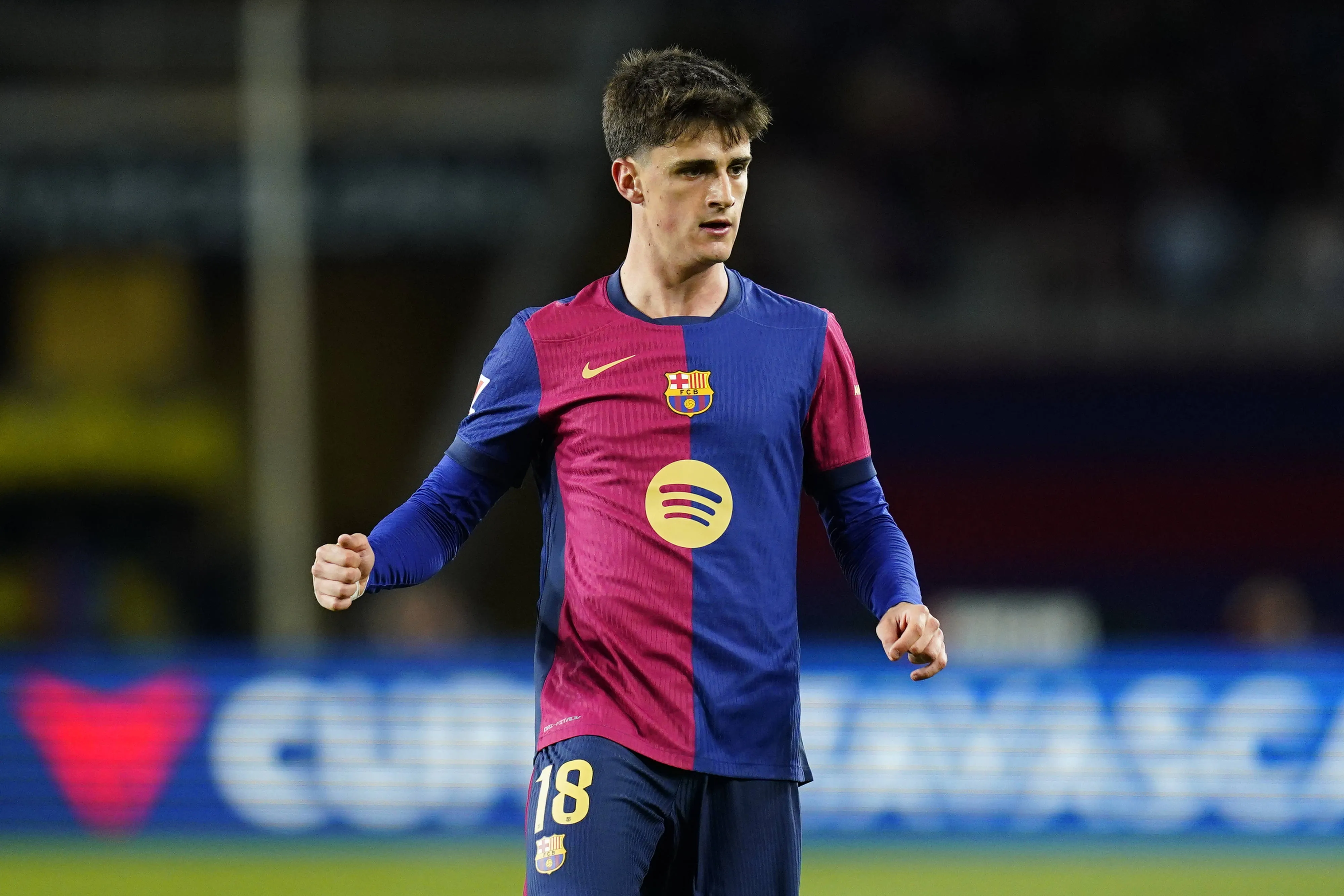 Pau Víctor a serviço do Barcelona em 2024/25 (Foto: Imago/Pressinphoto)