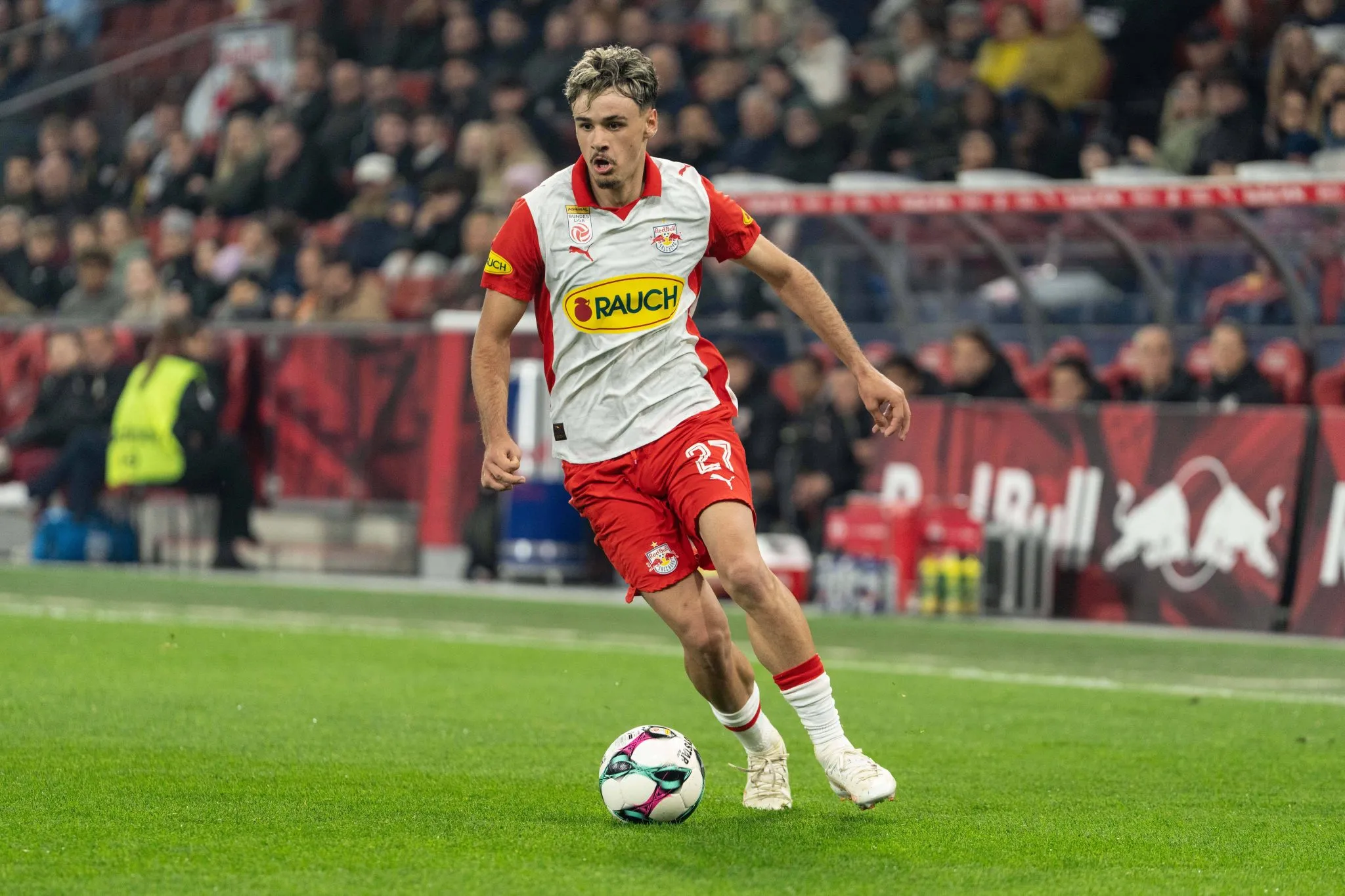 Kerim Alajbegovic em a&ccedil;&atilde;o pelo RB Salzburg