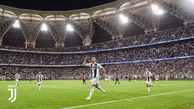 Gol de Cristiano Ronaldo decidiu a Supercopa da It&aacute;lia, jogada pela primeira vez na Ar&aacute;bia Saudita