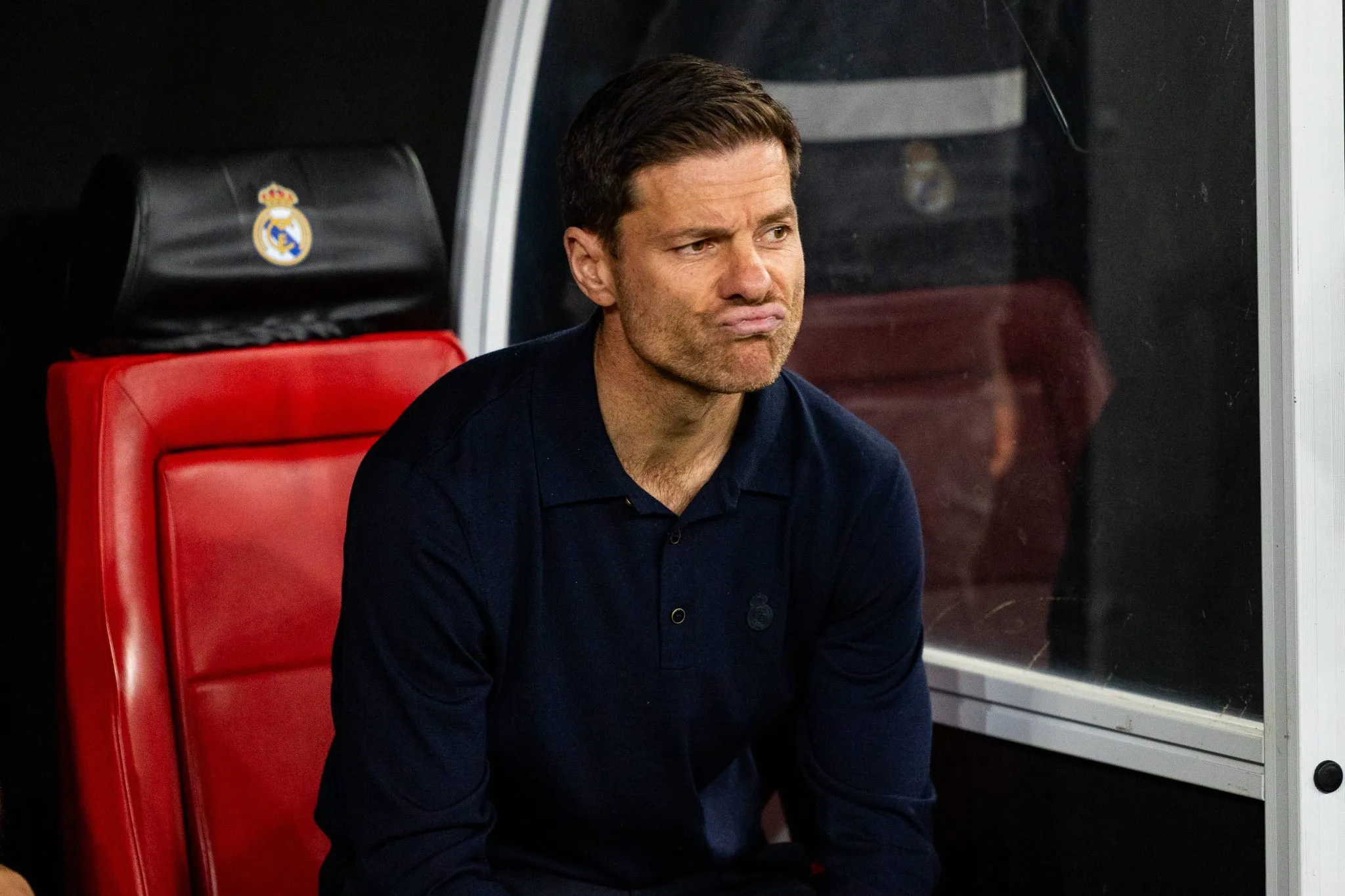 Xabi Alonso pelo Real Madrid (Foto: mago/Ball Raw Images)