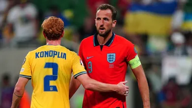 A Ucr&acirc;nia se valeu da for&ccedil;a da torcida e segurou o empate contra a Inglaterra