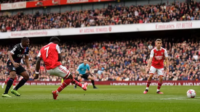 Arsenal faz seu torcedor desfrutar de um grande futebol na goleada sobre o Crystal Palace