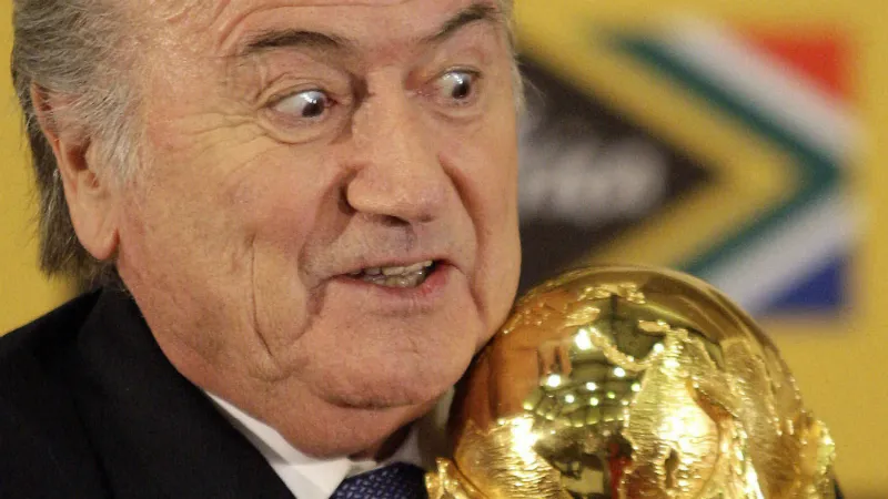 Hora de se divertir com fotos dos melhores momentos de Joseph Blatter na Fifa