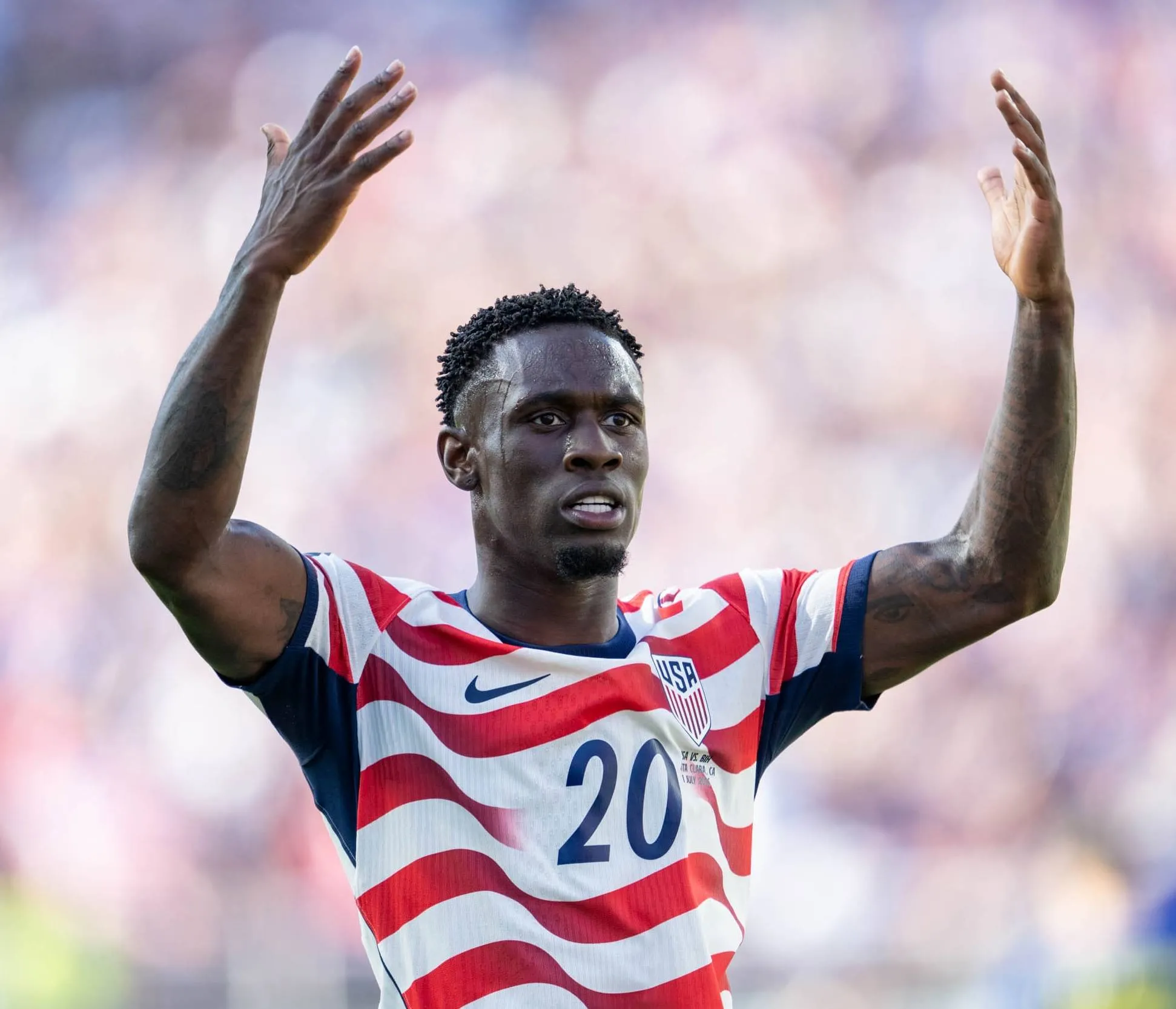 Balogun pelos Estados Unidos