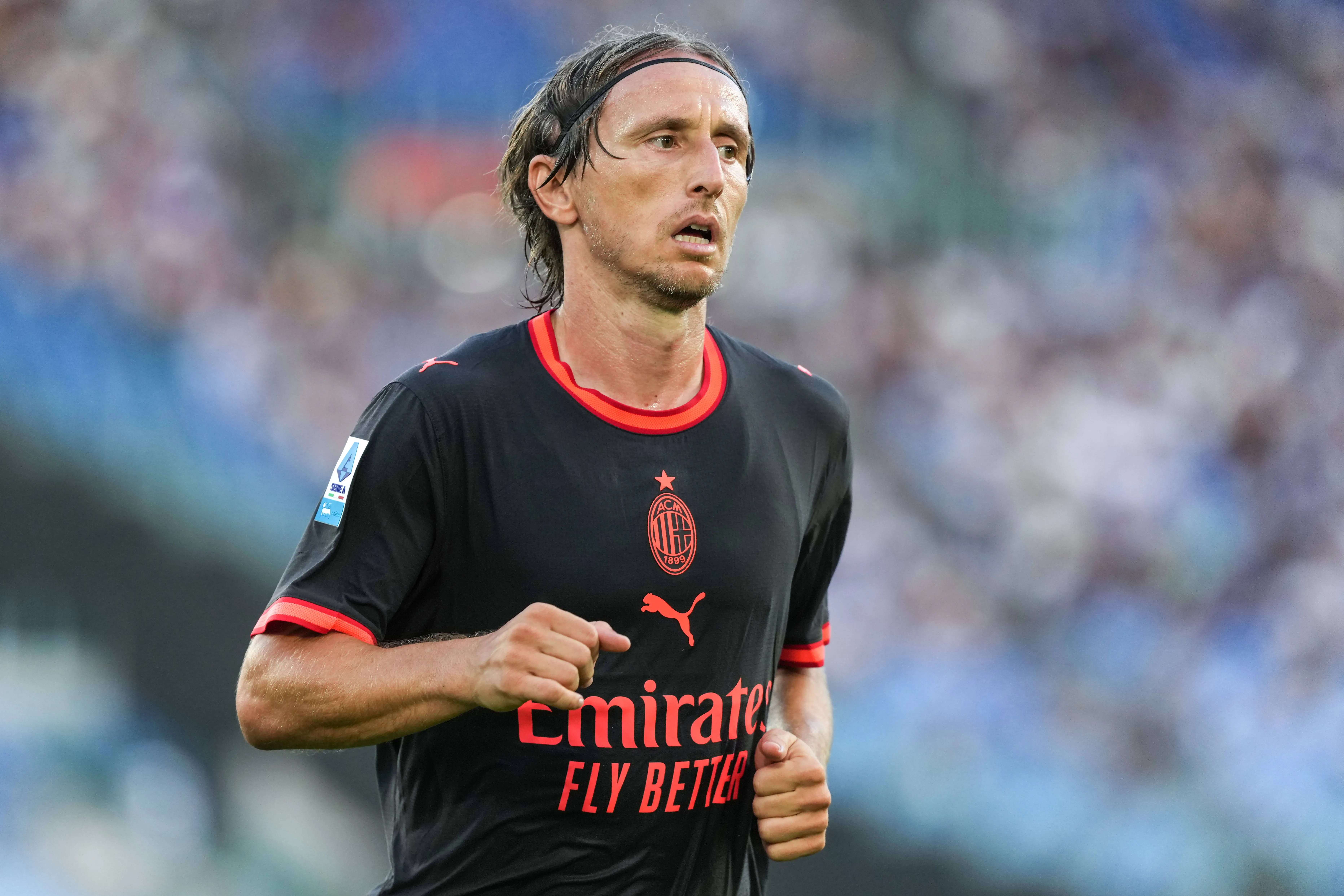 Modric em Milan x Lazio