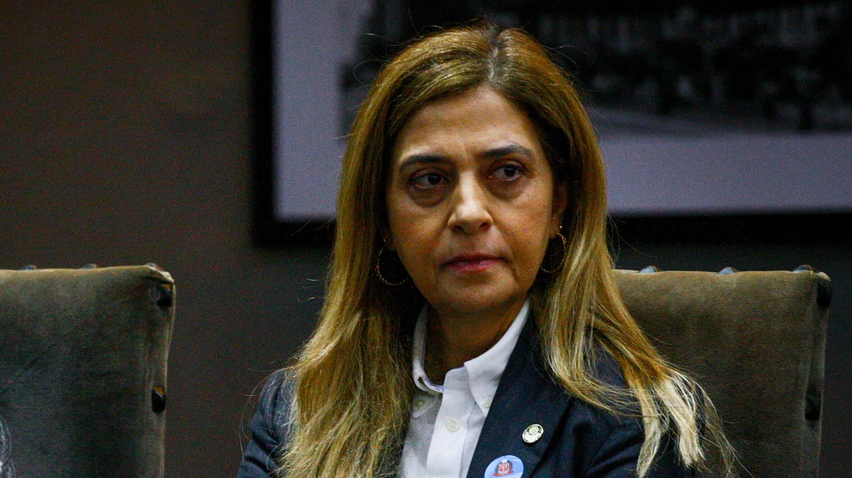 Efeito p&oacute;s-coletiva segue e agora oposi&ccedil;&atilde;o do Palmeiras quem critica Leila Pereira