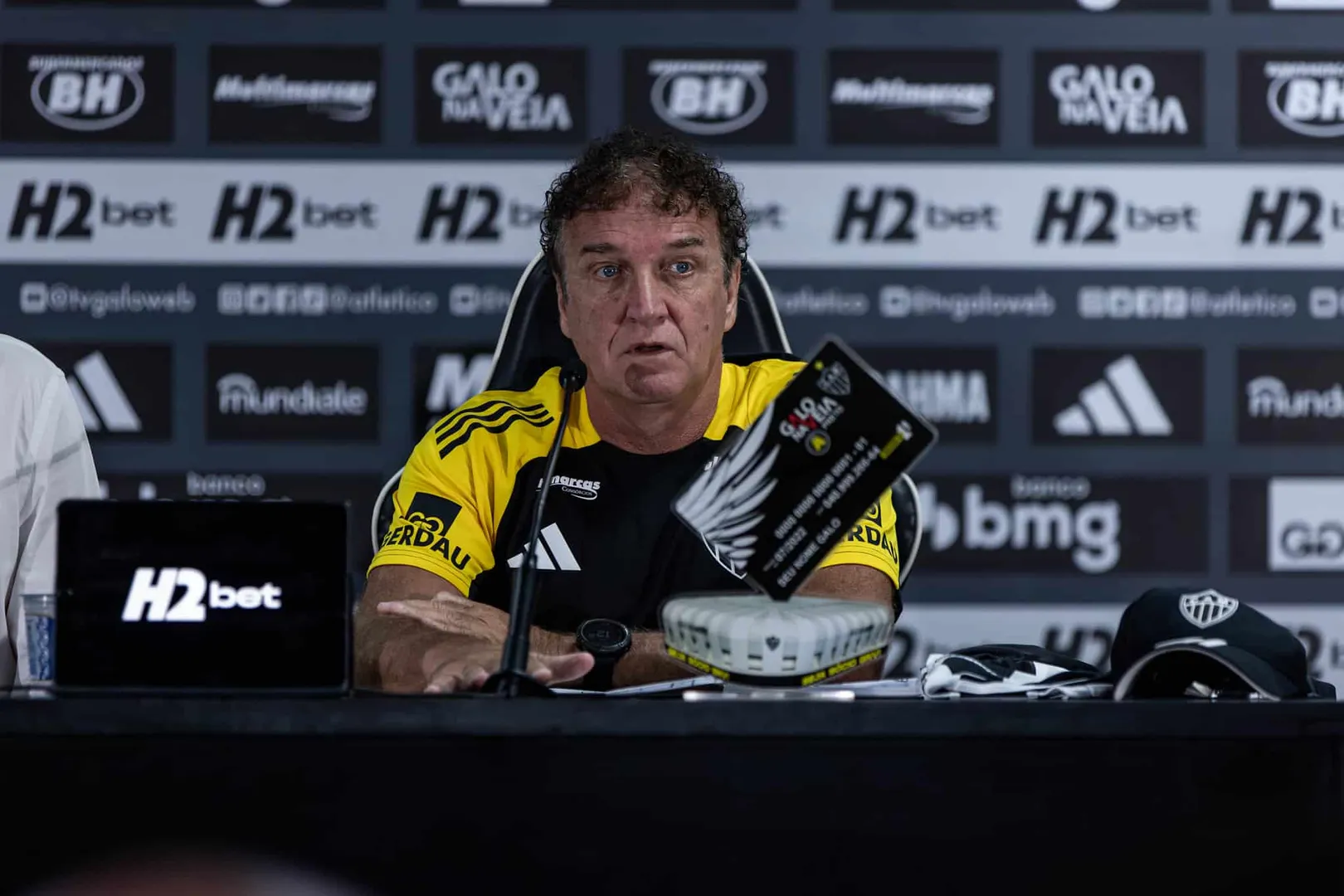 Cuca est&aacute; em sua quarta passagem pelo Atl&eacute;tico-MG