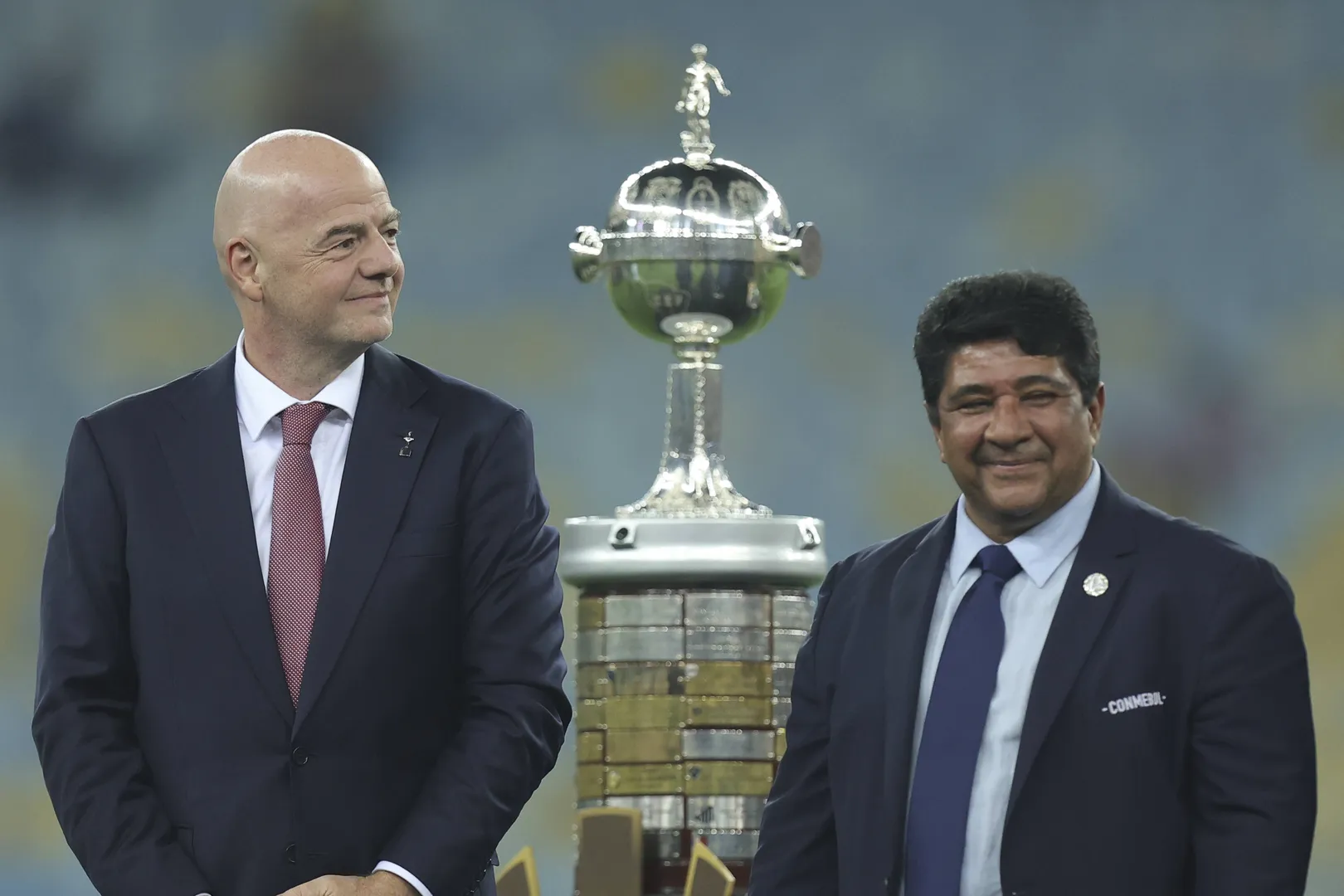 Ednaldo Rodrigues e Gianni Infantino