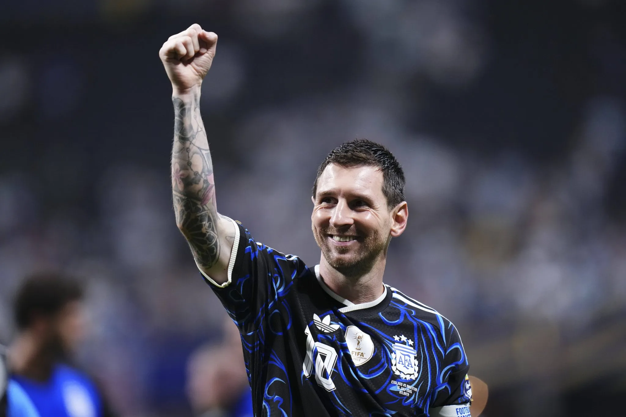 Messi celebra classifica&ccedil;&atilde;o para a final na Copa do Mundo de 2026 (Foto: IMAGO / ZUMA Press Wire)