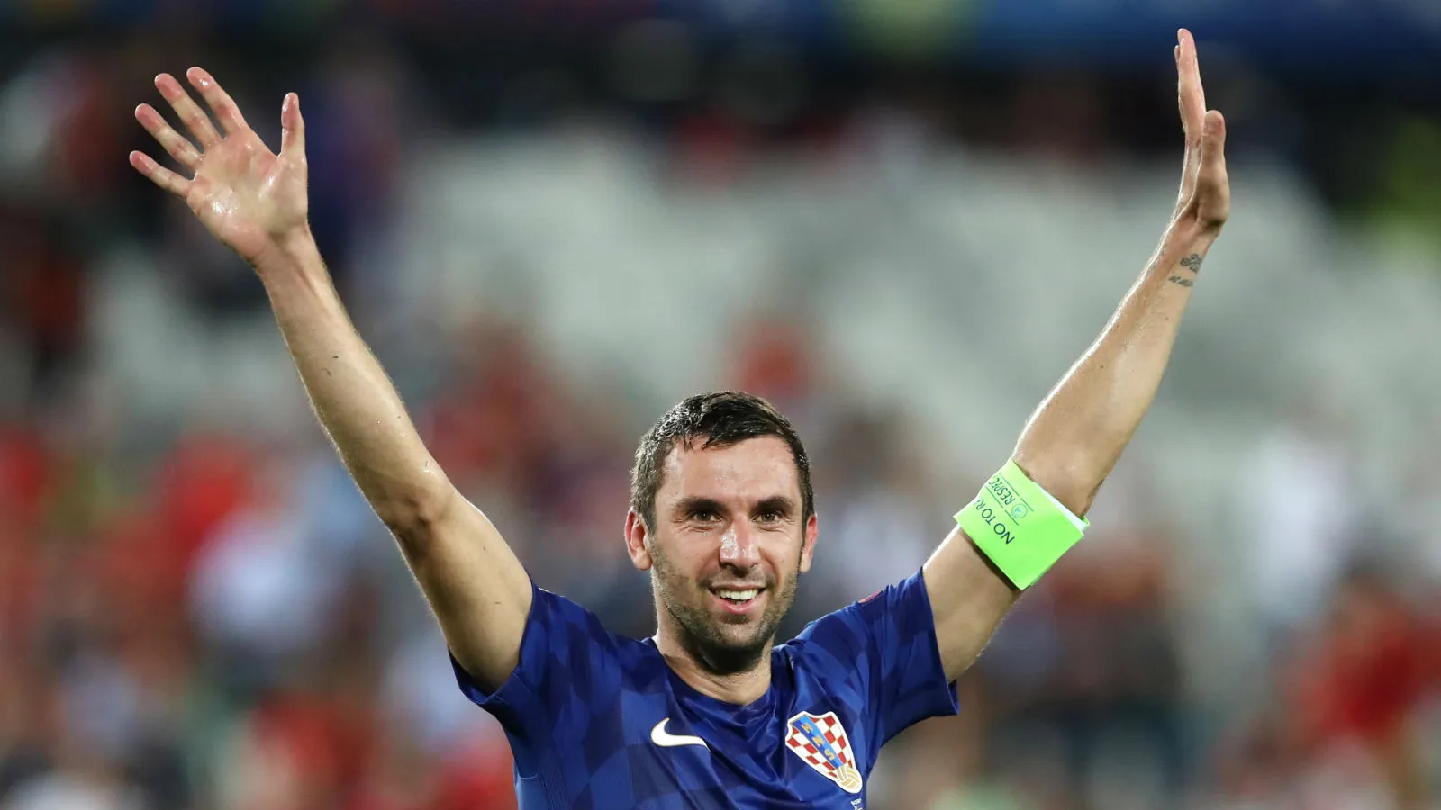 Srna escreveu uma linda carta de agradecimento &agrave; torcida croata em seu adeus da sele&ccedil;&atilde;o