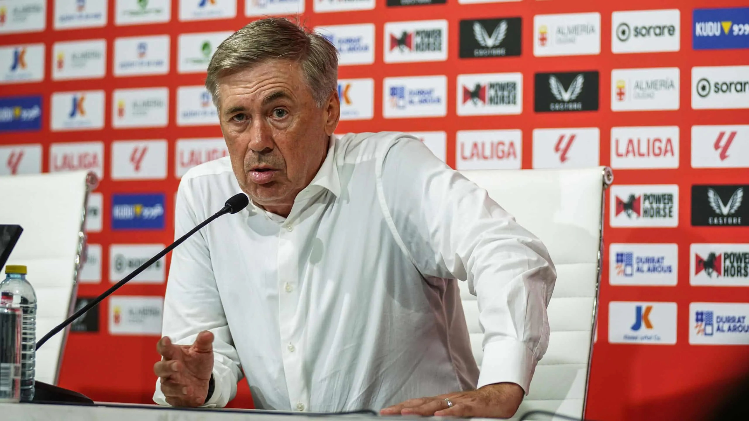 Ancelotti fecha a porta para Mbapp&eacute;: &ldquo;N&atilde;o haver&aacute; nenhuma contrata&ccedil;&atilde;o&rdquo;