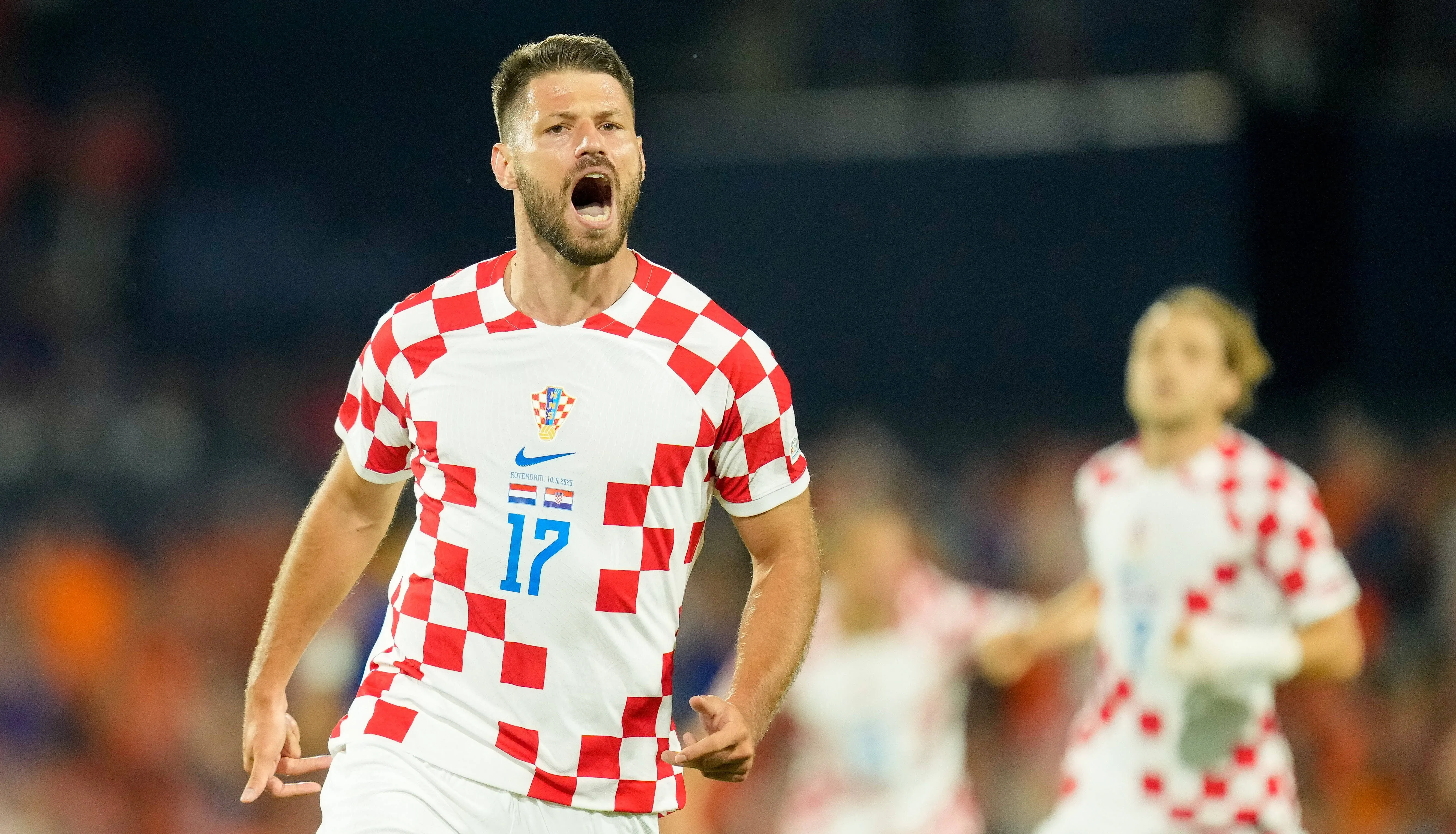 Bruno Petkovic reafirmou seu status como her&oacute;i nacional da Cro&aacute;cia, outra vez talism&atilde;, agora na eletrizante semifinal da Nations