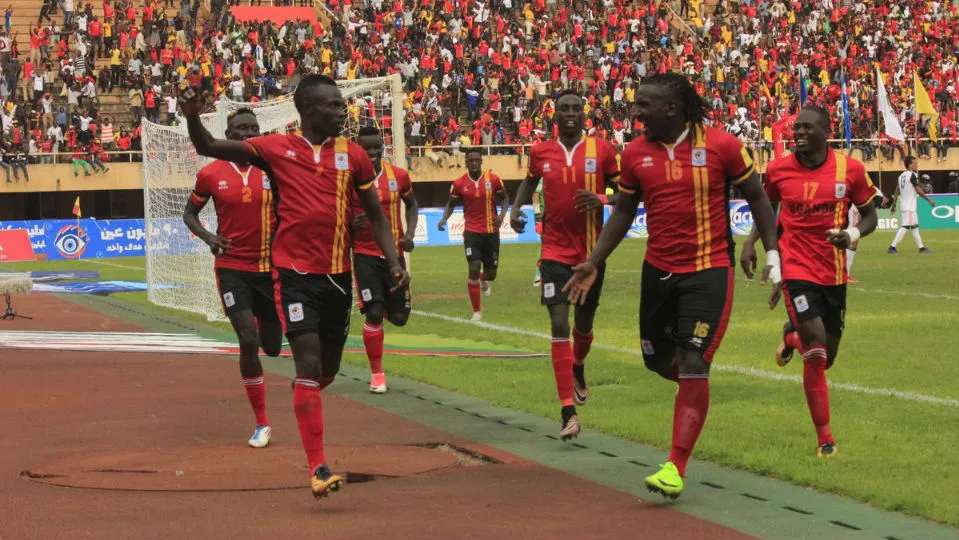 A festa de Uganda na vit&oacute;ria sobre o Egito &eacute; a euforia pela imensa surpresa nas Eliminat&oacute;rias