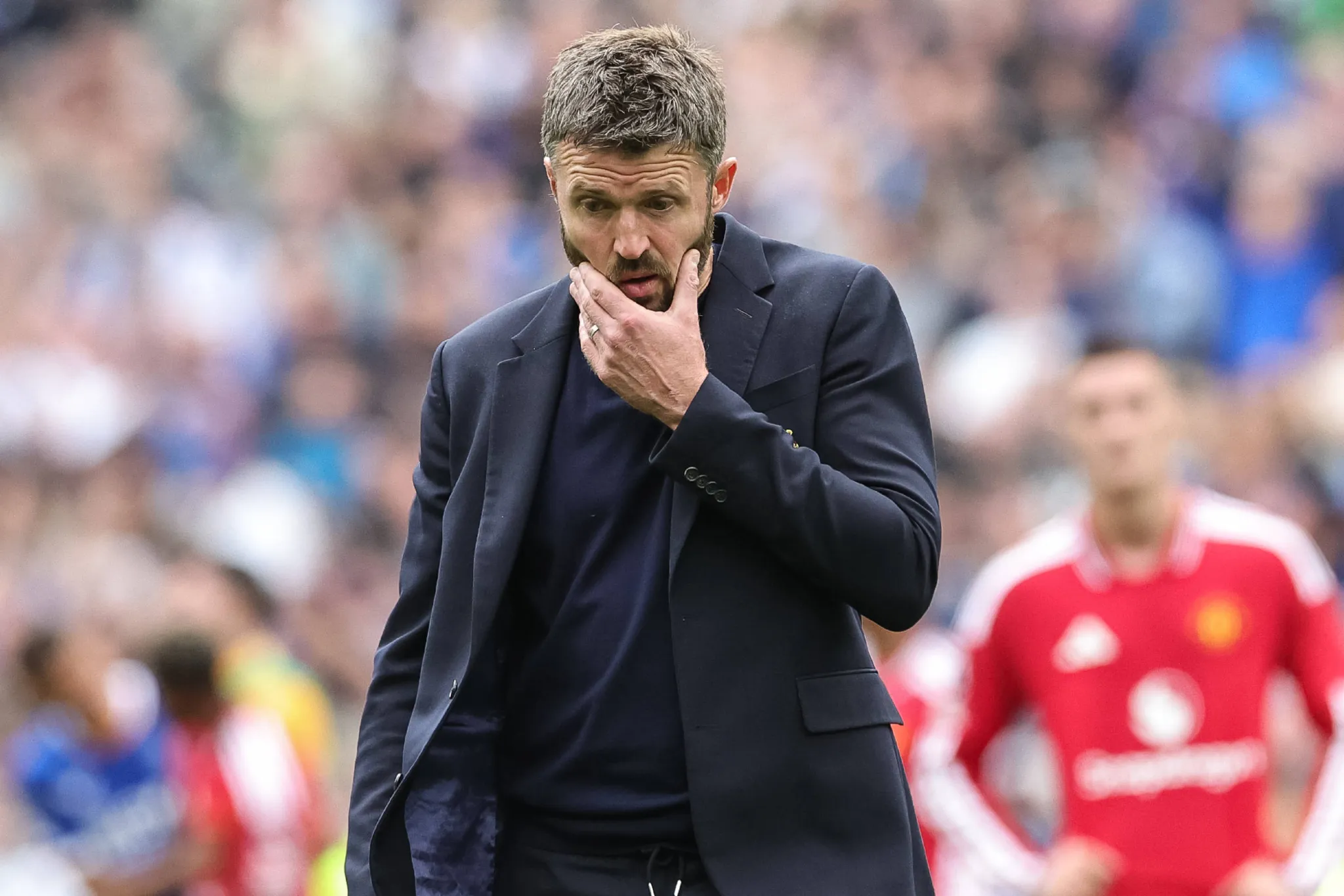 Michael Carrick, t&eacute;cnico do Manchester United