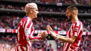 O Atl&eacute;tico de Madrid dominou o Osasuna e, com mais uma vit&oacute;ria, se confirmou na pr&oacute;xima Champions
