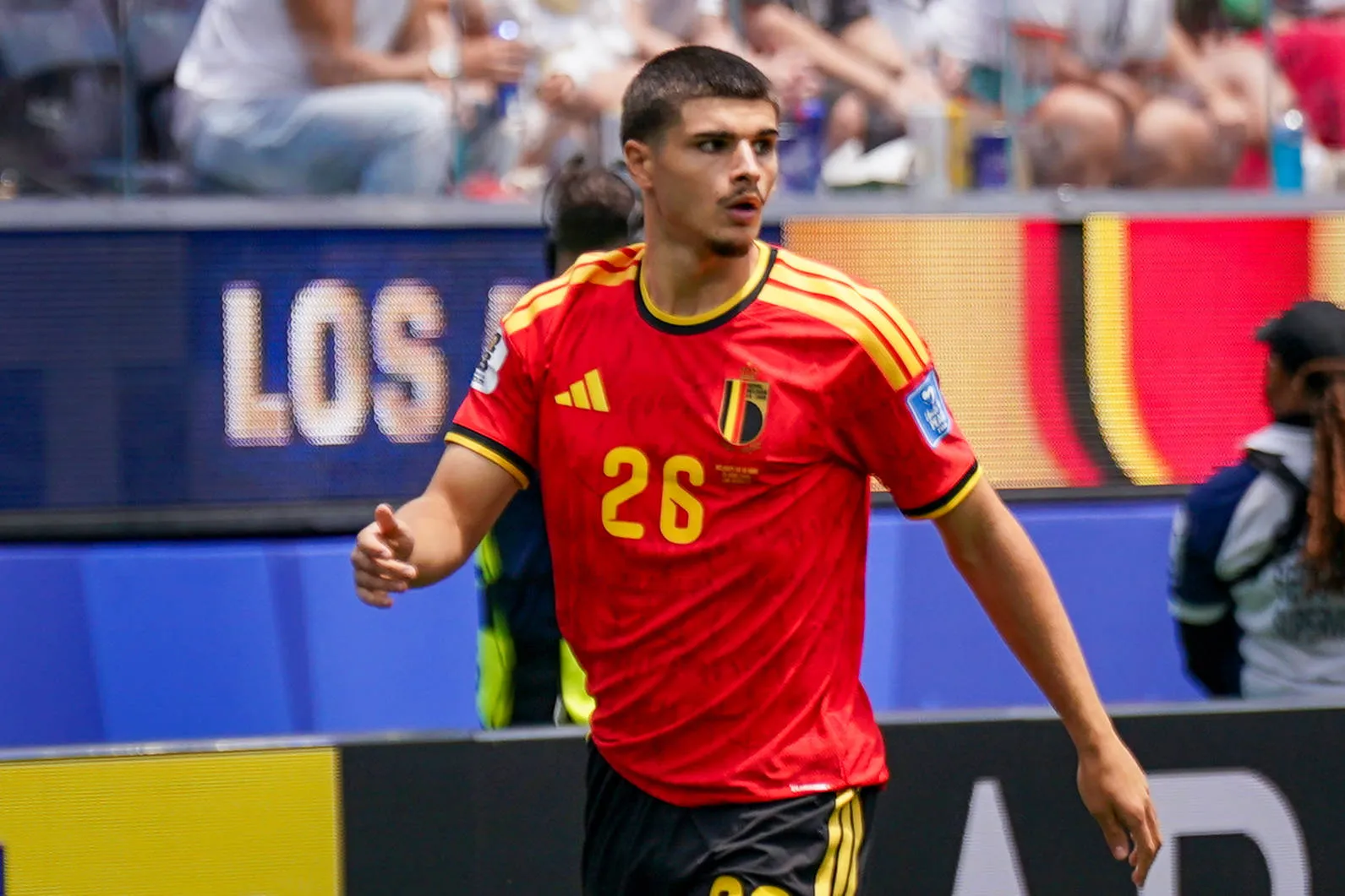 Fern&aacute;ndez-Pardo pela B&eacute;lgica na Copa do Mundo