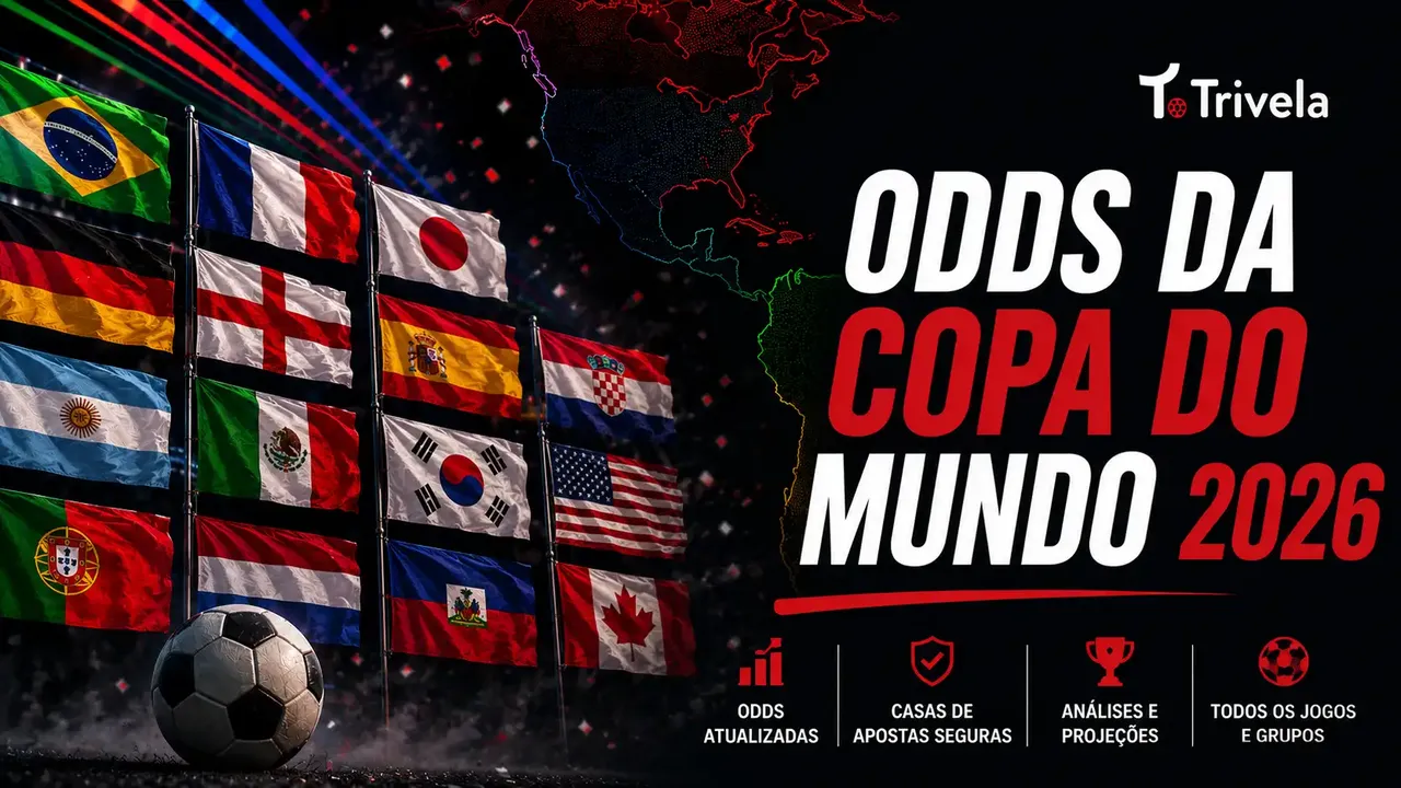 Odds da Copa do Mundo 2026: veja as melhores cota&ccedil;&otilde;es