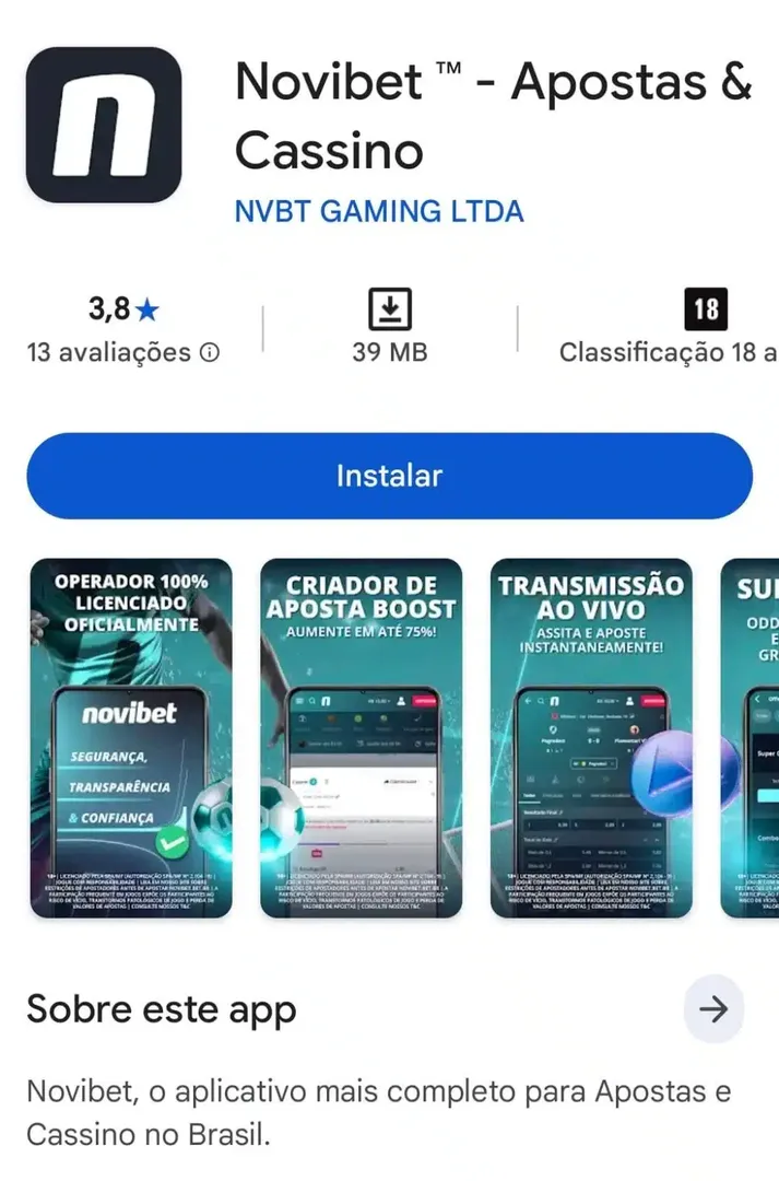 Novibet app: opini&atilde;o e an&aacute;lise do aplicativo em 2026