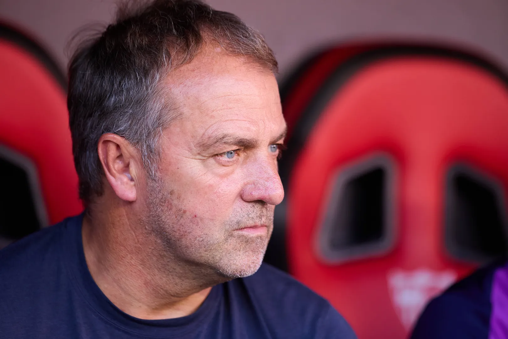 Hansi Flick, t&eacute;cnico do Barcelona
