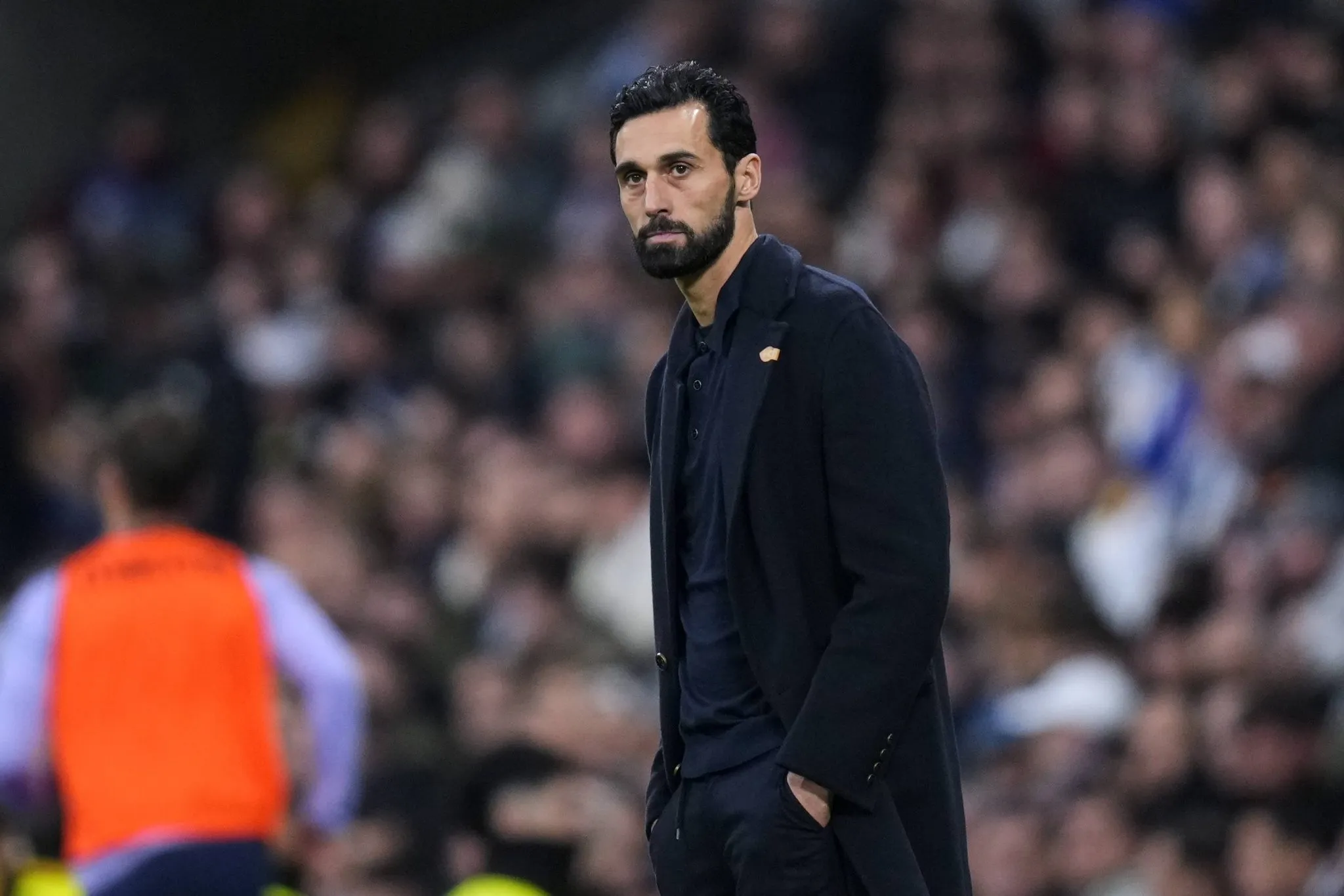 &Aacute;lvaro Arbeloa, sob o comando do Real Madrid (Foto: Imago)