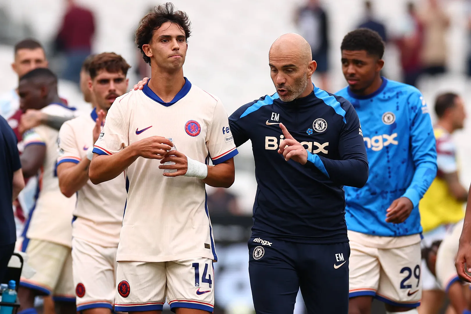 Foto: (Imago) - Jo&atilde;o F&eacute;lix ainda busca seu espa&ccedil;o no Chelsea de Maresca
