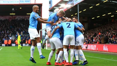 Manchester City mais uma vez n&atilde;o faz grande jogo, mas vence Bournemouth e mant&eacute;m press&atilde;o no Liverpool