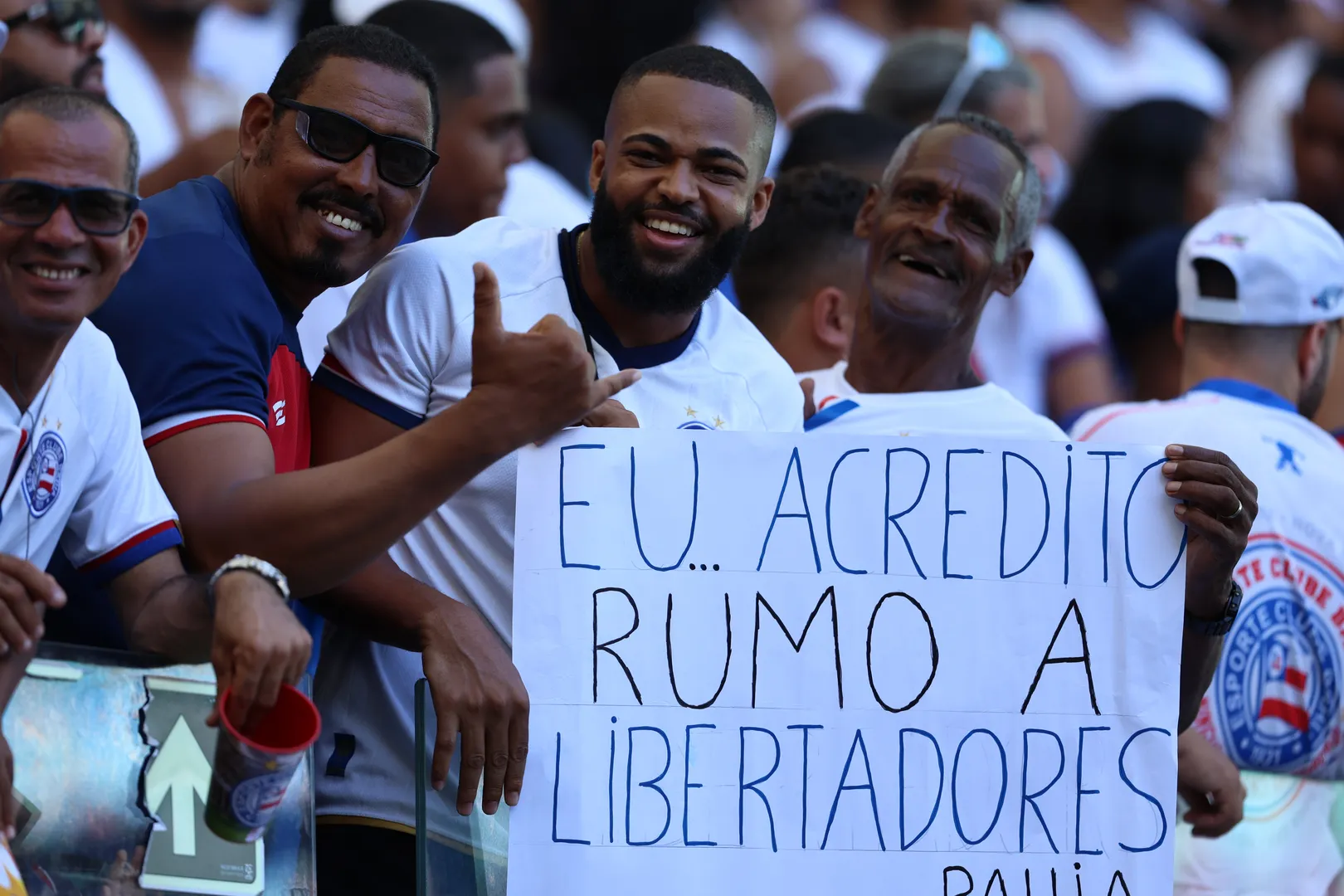 Torcedores do Bahia sempre estiveram presentes