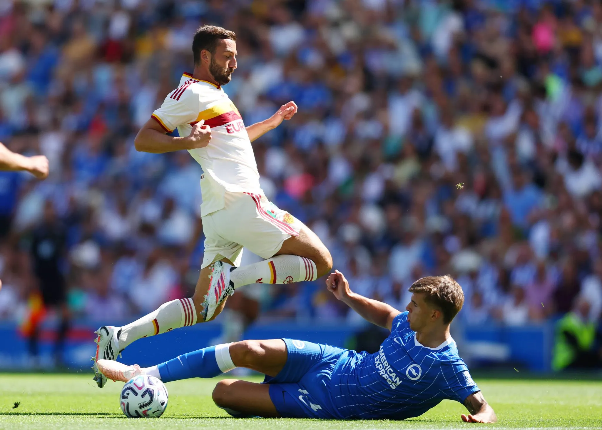 Luka Vuskovic d&aacute; carrinho em amistoso do Brighton