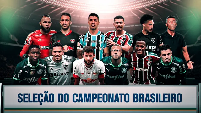 Esses s&atilde;o os melhores jogadores do Campeonato Brasileiro de 2023 &mdash; concorda?