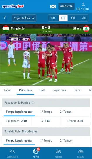 streaming de jogos na sportinget 